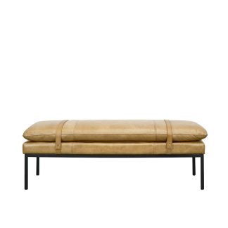 Baxter Leather Ottoman