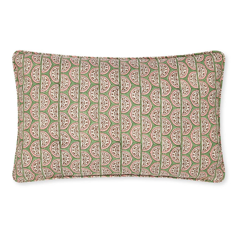 Walter G Burano Peony Cushion