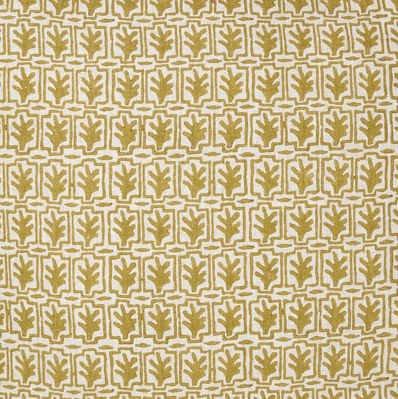 Walter G Cassis Olive Linen Cushion