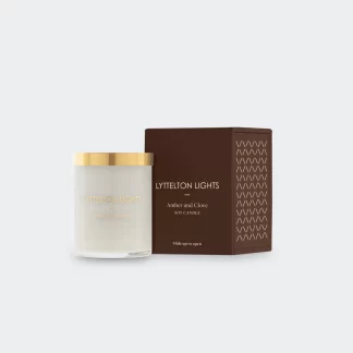 Lyttleton Lights Amber & Clove Candle