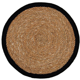 Jute Placemat with Black Border