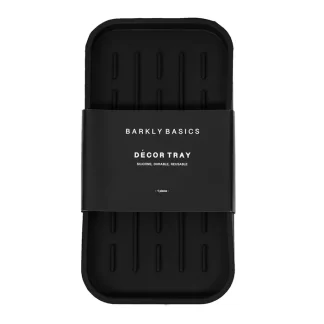 Barkly Basics Black Silicone Decor Tray
