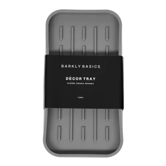Barkly Basics Grey Silicone Decor Tray