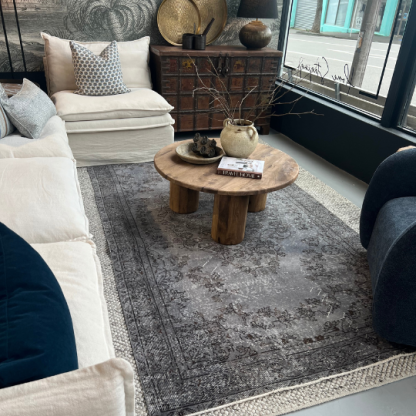 Hand Knotted Turkish Anatolian Vintage Rug