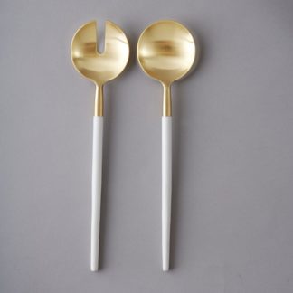 Nel Lusso Bianco Salad Servers