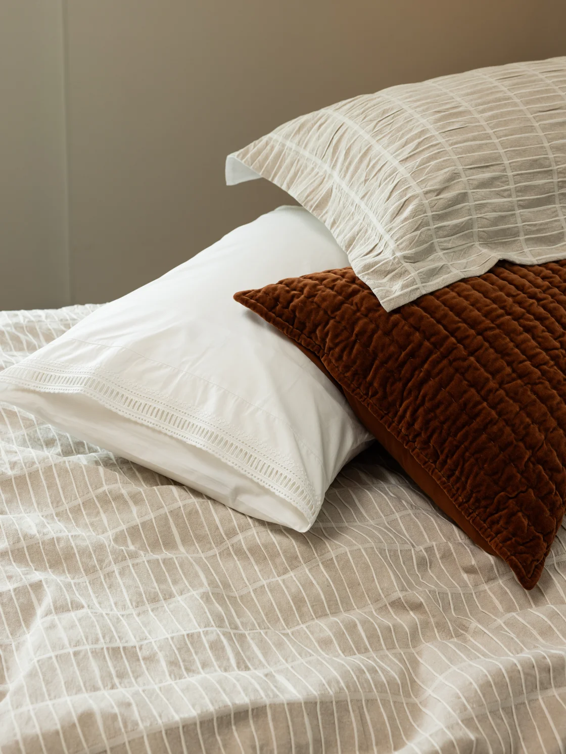 Wallace Cotton Raffles European Pillowcase