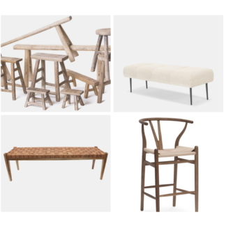 Stools + Benches