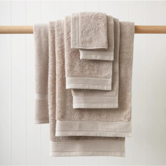 Wallace Cotton Towel Oasis Set in Wheat