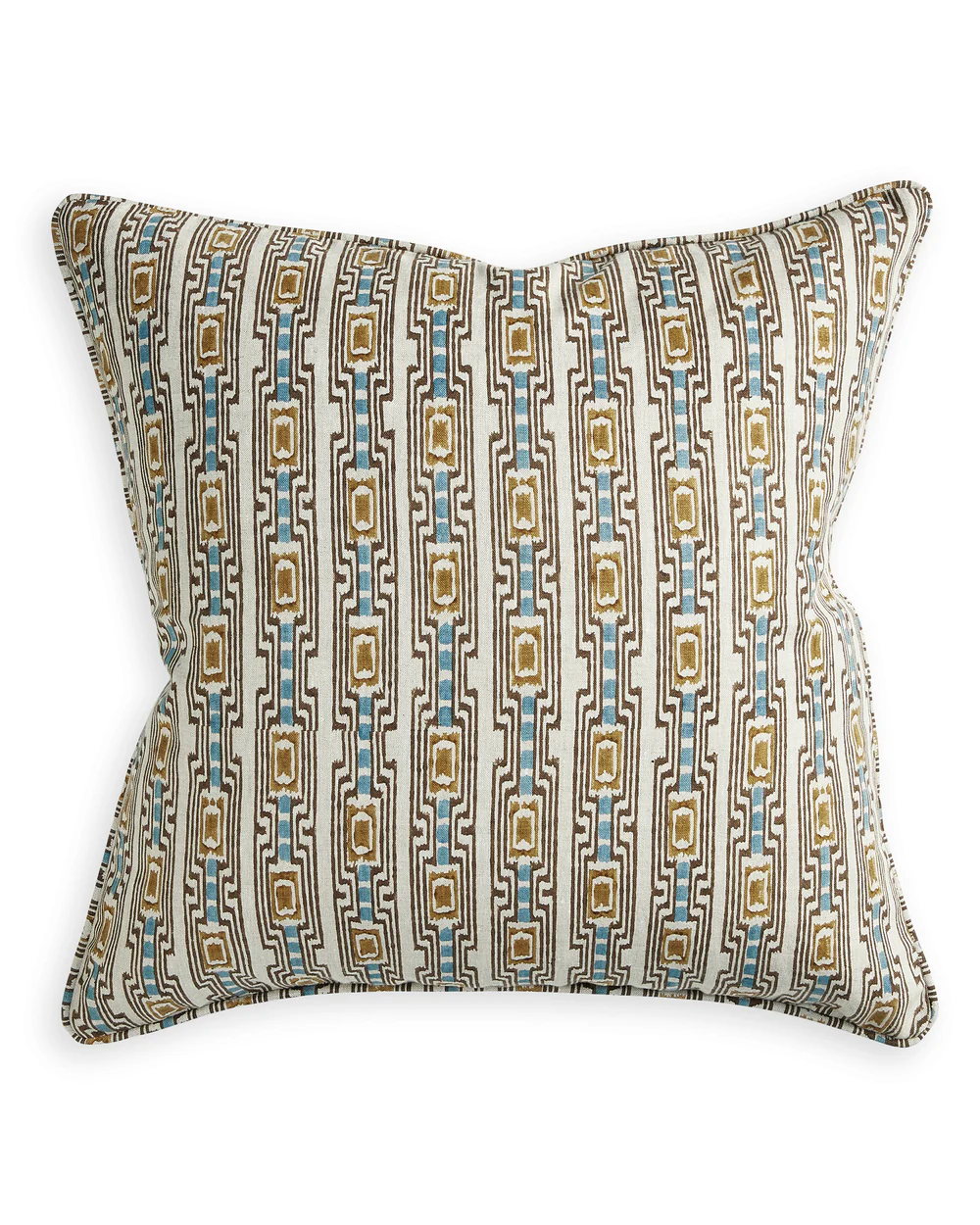 Walter G Adras Tobacco Linen Cushion