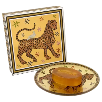 Ortigia Sicilia Gattopardo Glass Dish and Soap