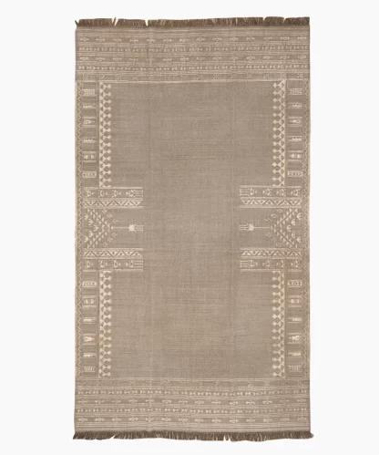 French Country Sundara Motif Rug Sand - Large