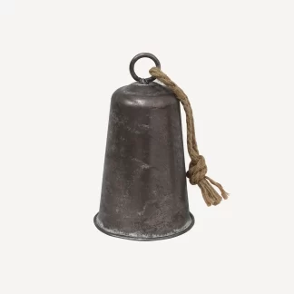 French Country Pewter Bell Tall