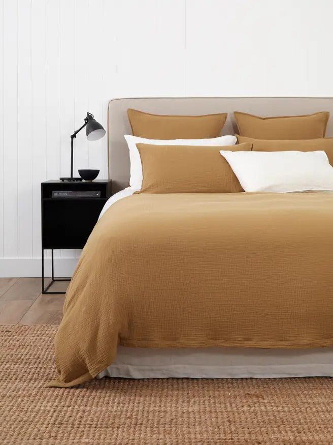 Wallace Cotton Golden Bay Duvet Cover Set