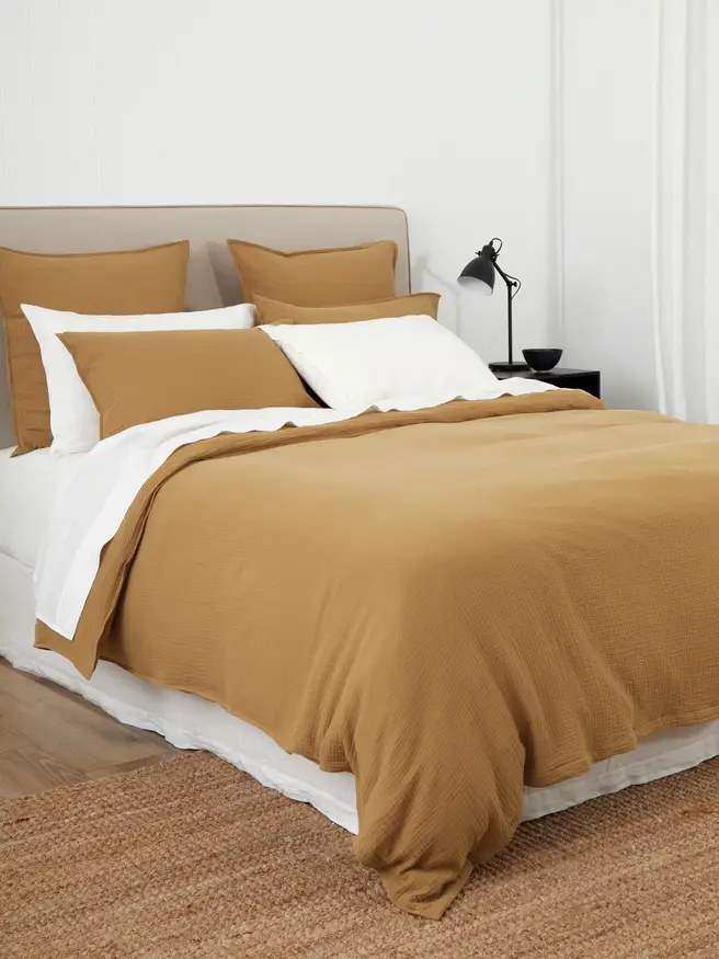Wallace Cotton Golden Bay Duvet Cover Set