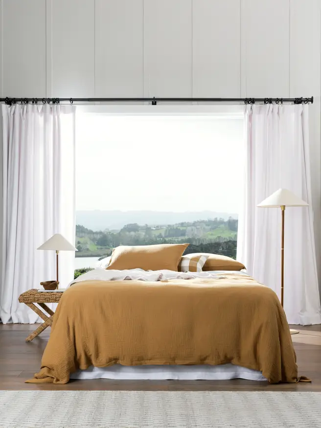 Wallace Cotton Golden Bay Duvet Cover Set