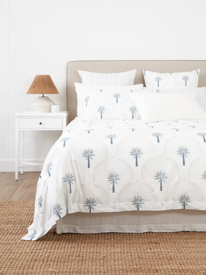 Wallace Cotton Maldives Duvet Cover Set