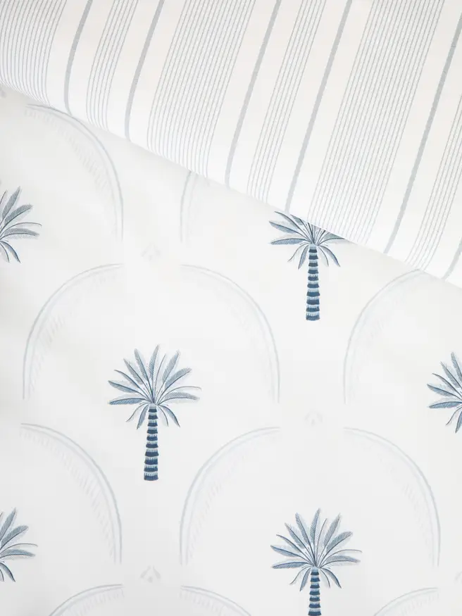 Wallace Cotton Maldives Duvet Cover Set