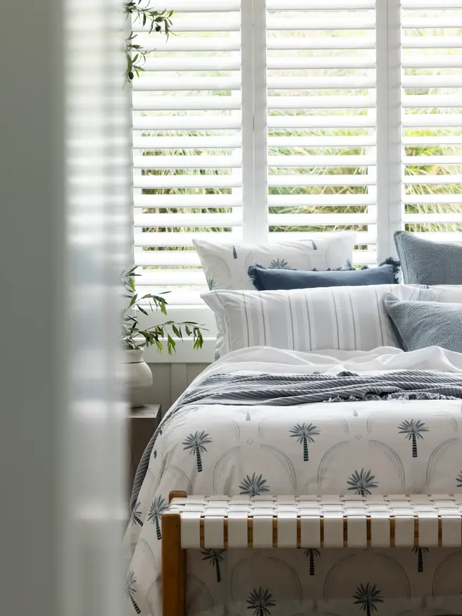 Wallace Cotton Maldives Duvet Cover Set