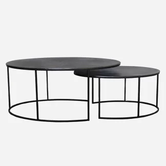 CC Interiors Brooklyn Nesting Oval Coffee Tables