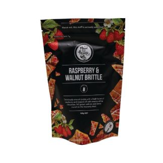 Raspberry and Walnut Brittle