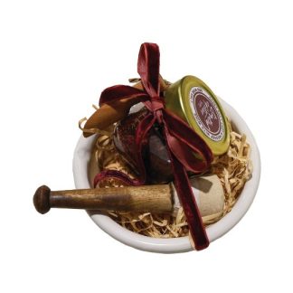 Gift Set Mortar and Pestle and Salt