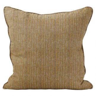 Walter G Saqqara Saffron Linen Cushion